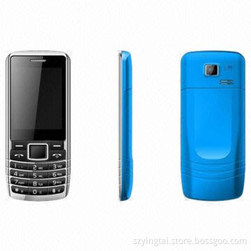 GSM Quad Band Dual SIM Mobile Phones with 1,500mAh Big Capacity